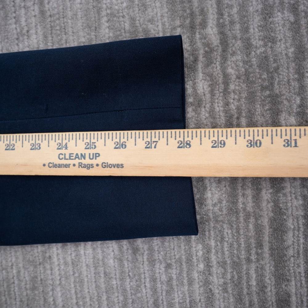 Banana Republic Sloan Navy Blue Slim Leg Dress Pants Womens Size 8 Bi-Stretch - Picture 5 of 9